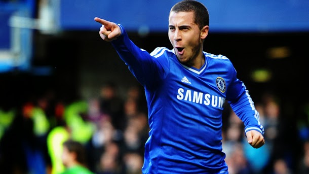 Hazard marcó un hat-trick ante el Newcastle.