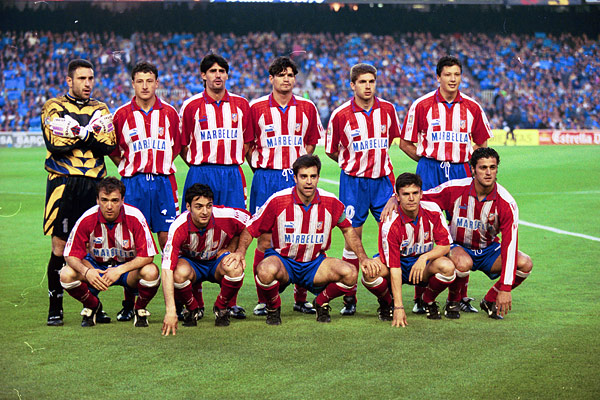 En el Atlético del doblete formaron parte Pantic, Kiko, Molina o Vizcaino entre otros.