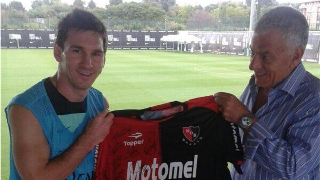 Messi ha dicho que jugará con Newell´s al final de su carrera.