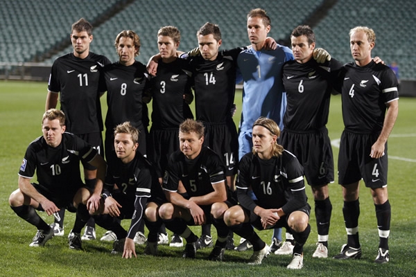 Los neozelandeses son conocidos como los "All Blacks".