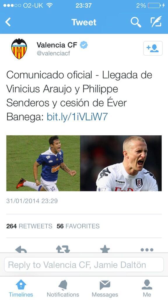 El twitt de la discordia. El error en su presentación.