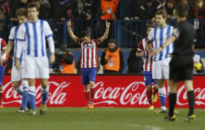 Villa marcó, se le dedicó a  Luis y se lesionó en el muslo perdiéndose el próximo derby.