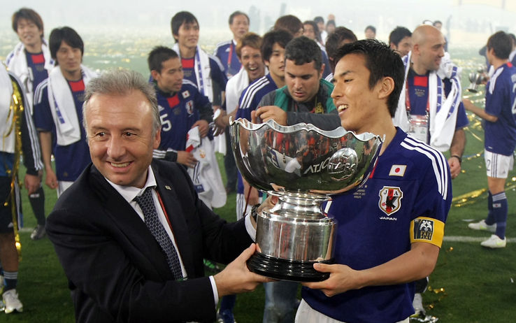 Alberto Zaccheroni es el técnico nipón.