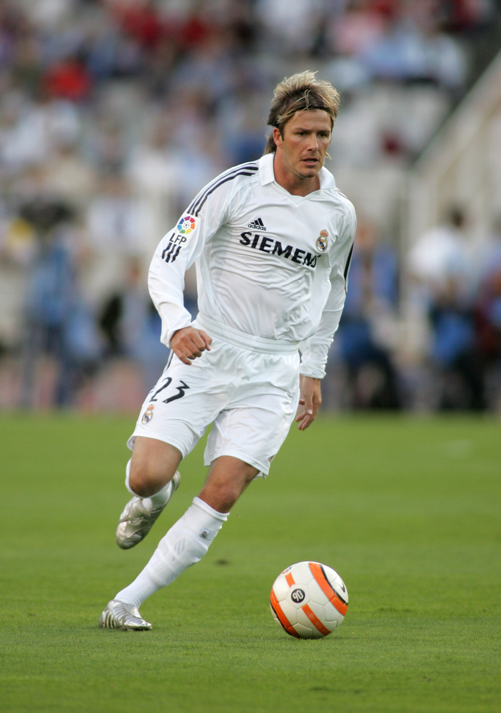 David Beckham Real Madrid 