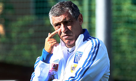 Fernando Santos es el técnico heleno.