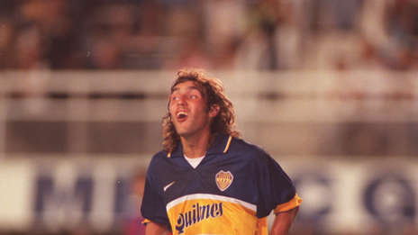 "Manteca" Martínez destacó en Boca como goleador.