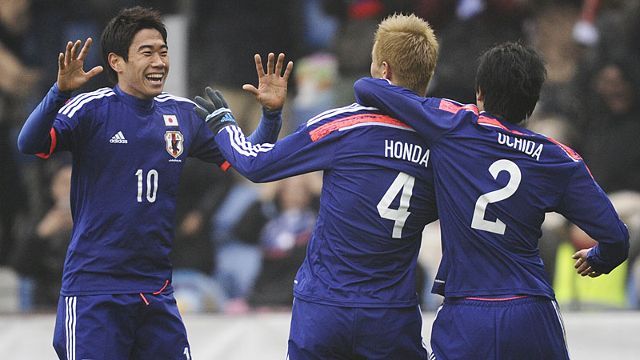 Honda es junto a Kagawa la gran estrella nipona.