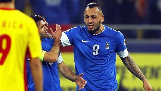 Mitroglou guió a Grecia al Mundial 2014.