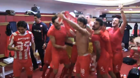 Olympiakos ganó la liga griega con mucha solvencia.