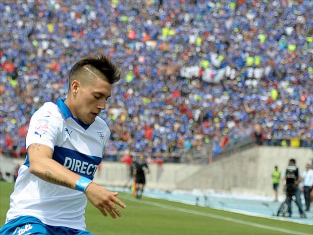 Nicólas Castillo, el goleador de la grada.