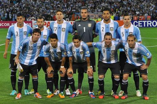 Argentina, possibly the selection with the strongest attack