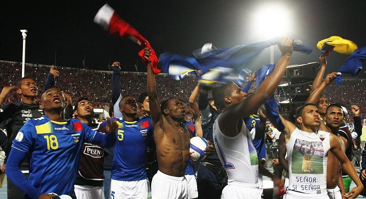 Ecuador se clasificó invicta en casa.