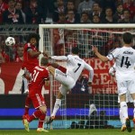 Real Madrid’s Ramos scores against Bayern Munich during their Champions League semi-final second leg soccer match in Munich