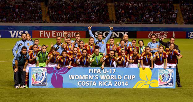 Las chicas de las Sub-17 salieron campeonas.