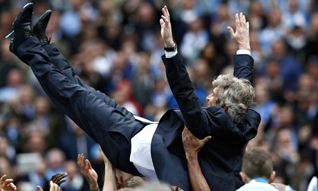 The best pictures of the weekendlegrini gave the fourth Premier to Manchester City Poco dado a los festejos, Manuel Pellegrini dio la cuarta Premier al Manchester City.