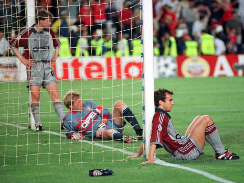 La final del 99 fue dramática para el Bayern.