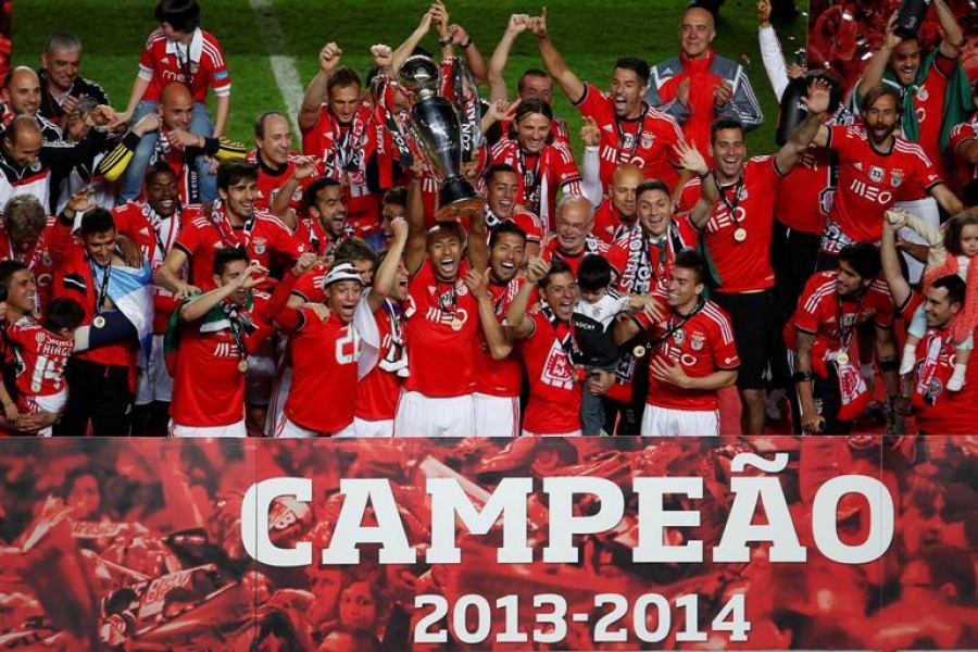 E são campeões de suas ligasga portuguesa El Benfica sumó una nueva liga portuguesa.
