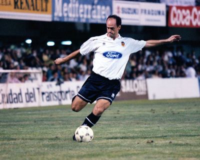 Fernando Gómez fue pieza básica del Valencia de los años 90.