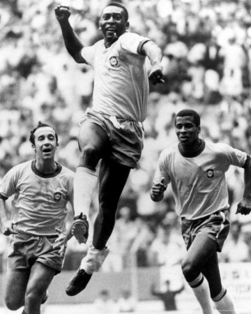 Pele gewann die Weltmeisterschaft in 1962.