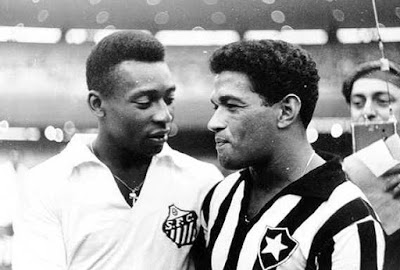 Pele and Garrincha made a lethal duo for Brazil.