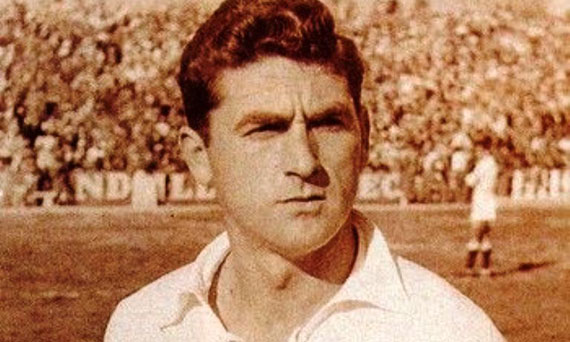 Losn Armeilleurs joueurs de l'histoire de Séville Juan Arza, un mítico de la historia del Sevilla.