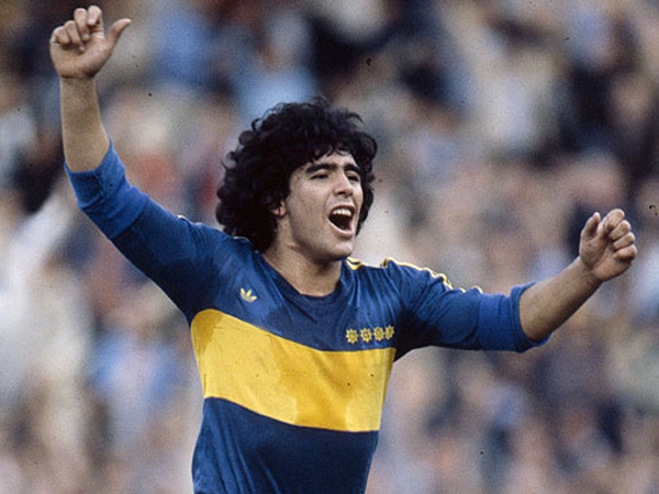 Maradona Boca y River 