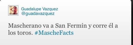 Mascherano se convierte en Chuck Norris 6 Hasta los toros huyen de Mascherano.