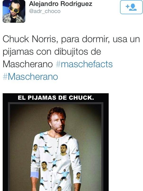 Mascherano se convierte en Chuck Norris 2 Mascherano Chuk Norris