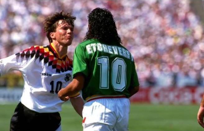 Marco "El Diablo" Etcheverry, el mejor jugador de la historia de Bolivia 2 Etcheverry era la gran esperanza de Bolivia en USA 94 pero fue expulsado enseguida.