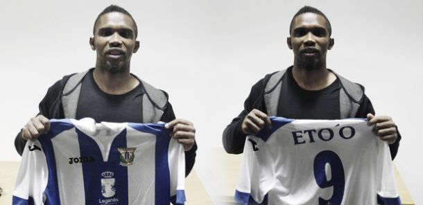 Casos como el de Eto'o que con 16 años fichó por el Real Madrid serían impensables hoy. En la imagen cedido al Leganes.