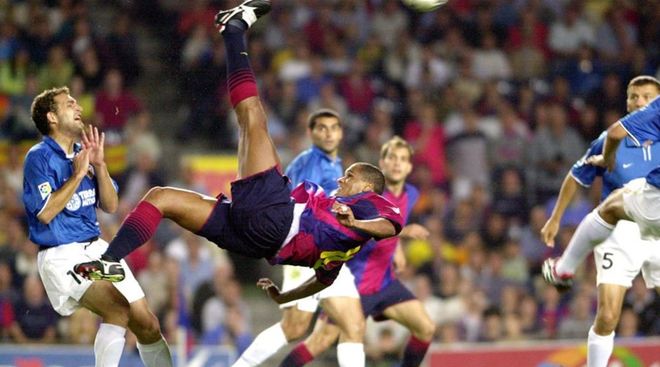 chilena de Rivaldo