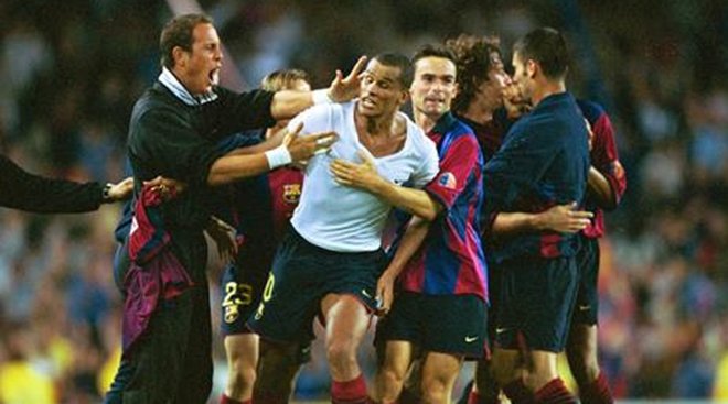 chilena de Rivaldo 