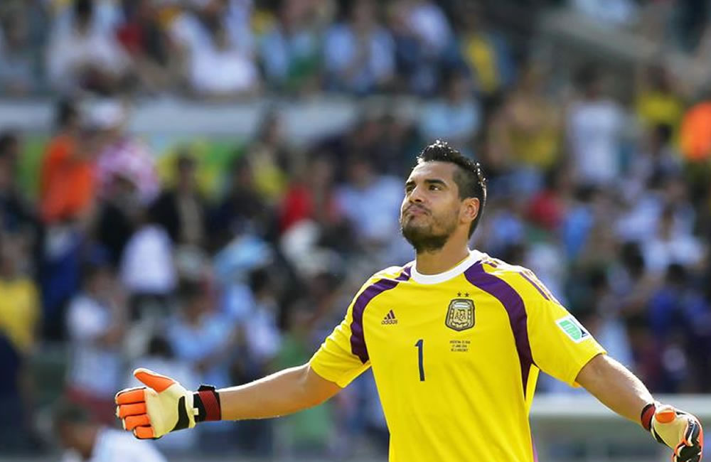 Sergio Romero fue muy discutido antes del Mundial.
