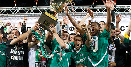 El Ludogorets pasó de la tercera bulgara a campeón en pocos años.