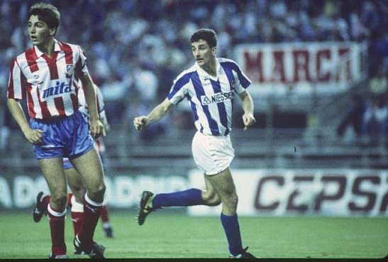 John Aldrige fue el primer jugador extranjero de la Real después de Simonsson.
