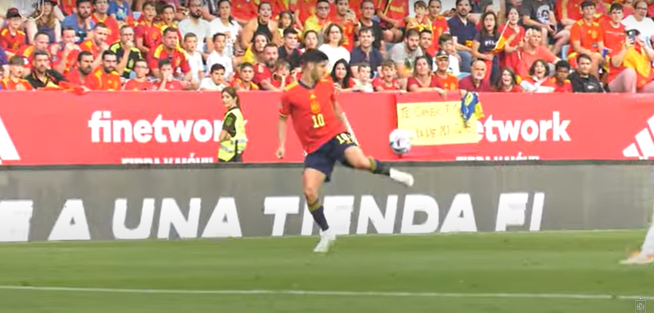 Marco Asensio, el 10 de la selección española
