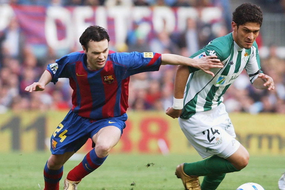De esta guisa lucía un prometedor Iniesta hace una década.
