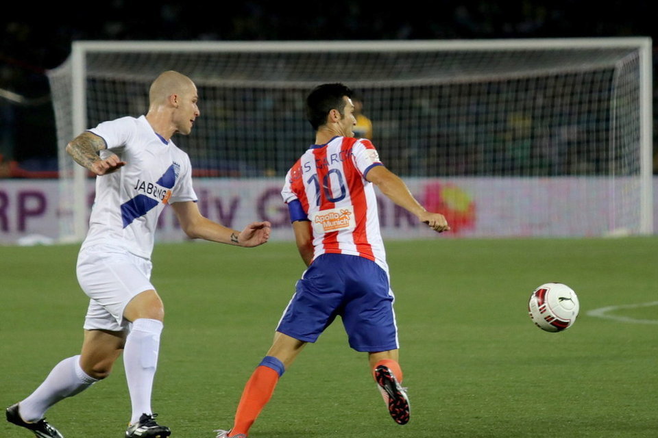 Atletico KolkatateAtletico Indiata Luis García es la estrella del Atlético Calcuta.