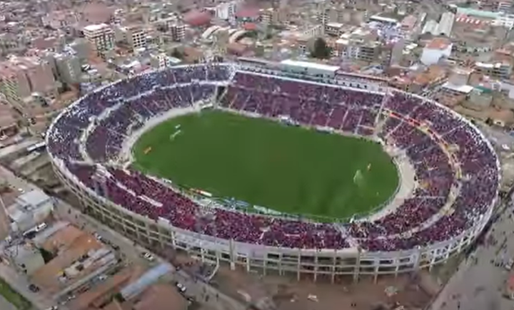 Estadio Garcilaso, Calcio ai piedi del Machu Picchu