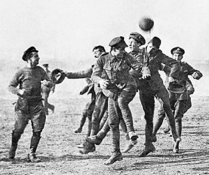 football match that stopped World War I