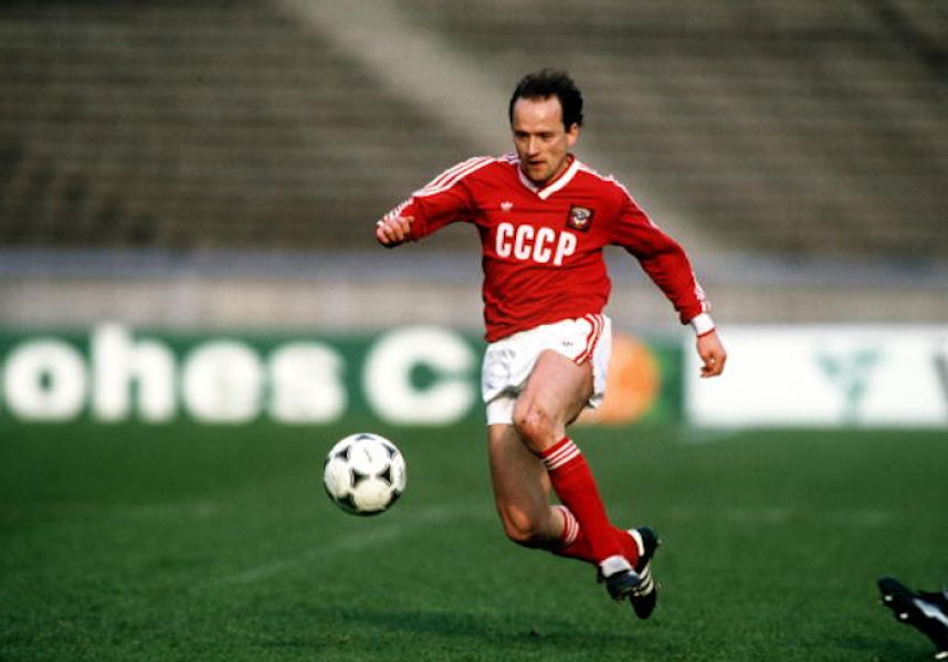 Igor Belanov ganó el Balón de Oro de 1986.