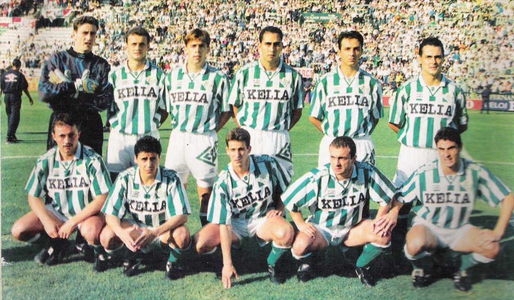 Kowalczyk in alignment Betis 1995.
