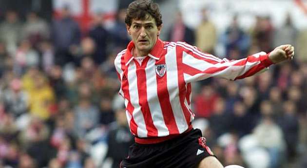 Lasa durante su etapa en el Athletic.