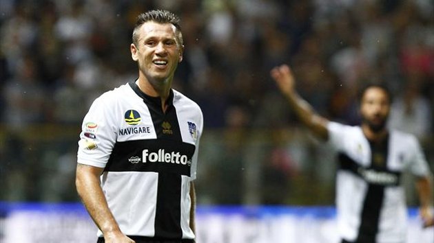 Cassano ha salido por los impagos del Parma.