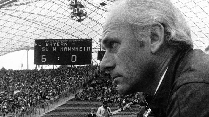 Udo Lattek, the most successful coach in the history of German football