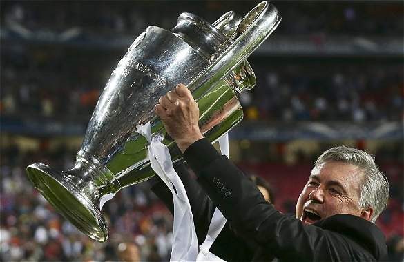 Ancelotti colecciona Champions. 