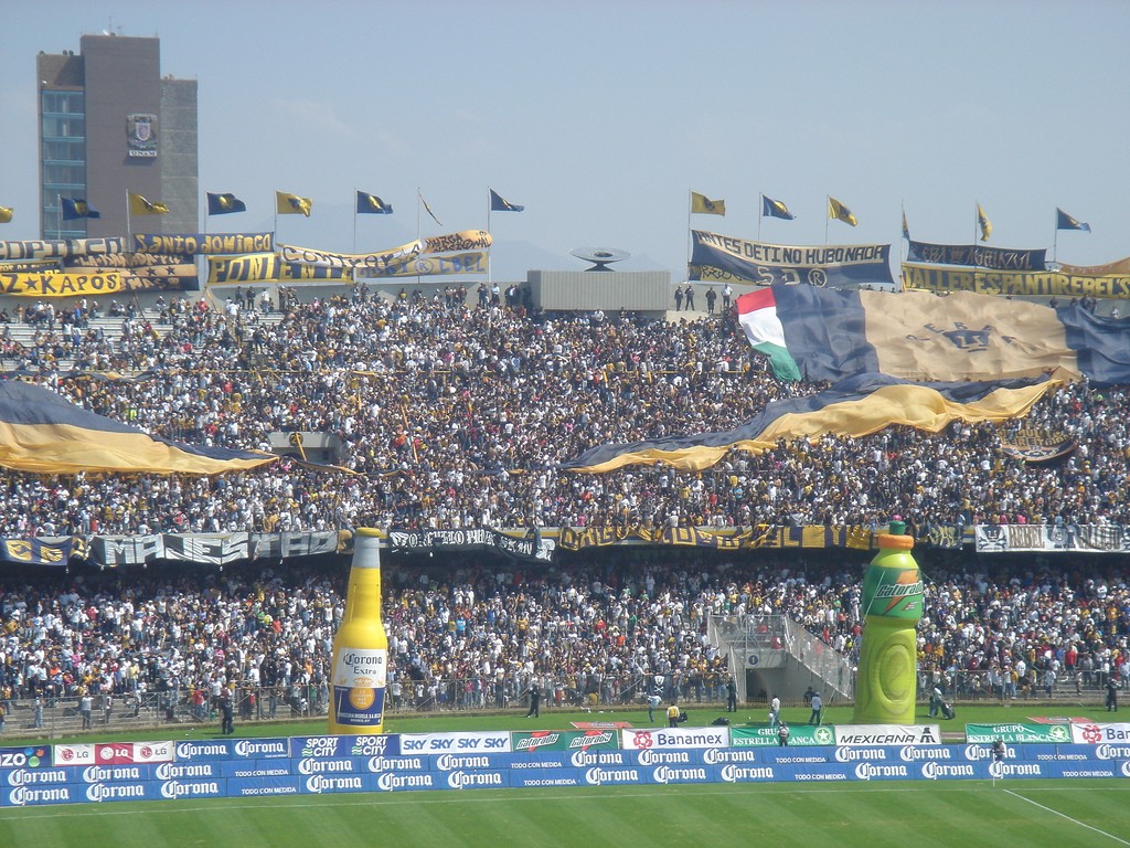 Pumas cuenta con una de las mejores hinchadas de México.