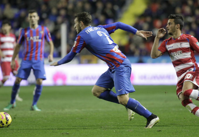 Iván López ha entrado con fuerza en el Levante UD.
