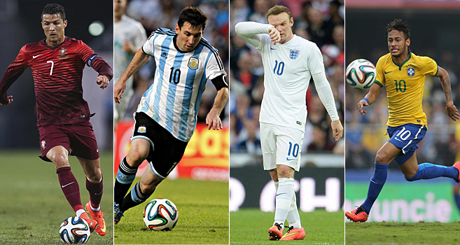 Los diez futbolistas mejor pagados del mundo en 2015