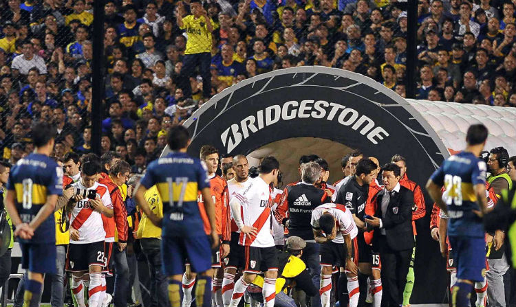 Boca River incidentes en Libertadores Telam